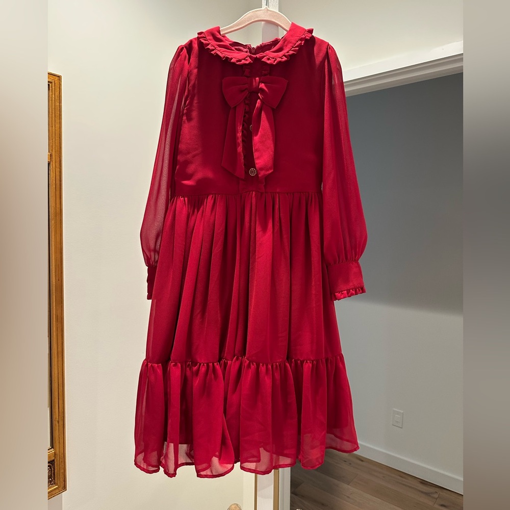 Patachou Red Dress